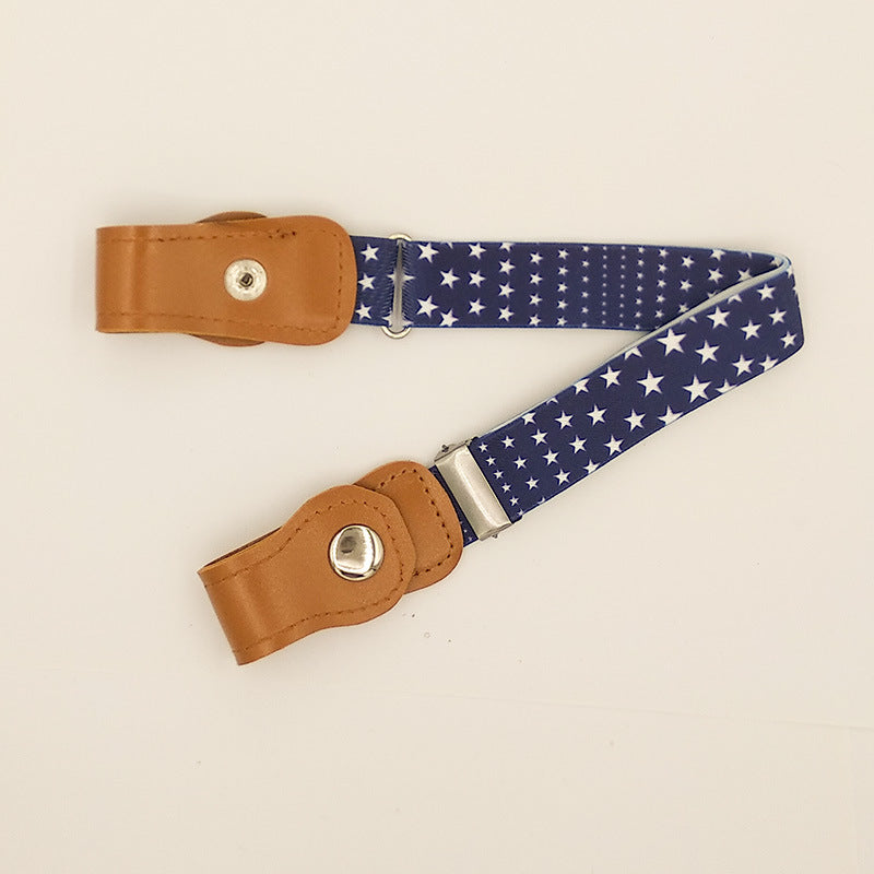 Hot New Children Elastic Belt Pants For Girls Boys Anti Deduction Belt Baby Nursery Essential Kid&