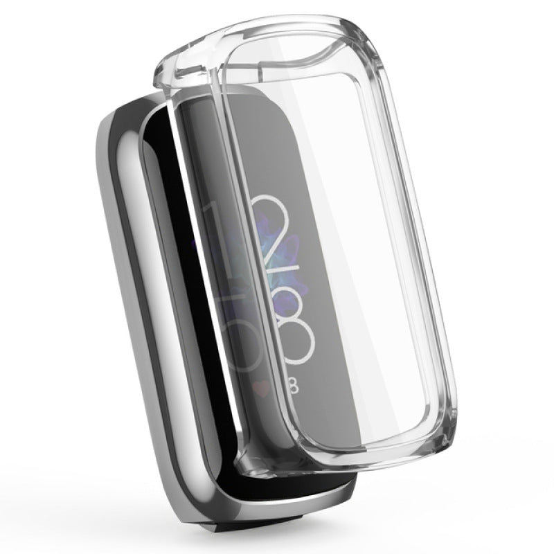 Watch Case TPU Electroplating All-inclusive Soft Rubber Screen Protection