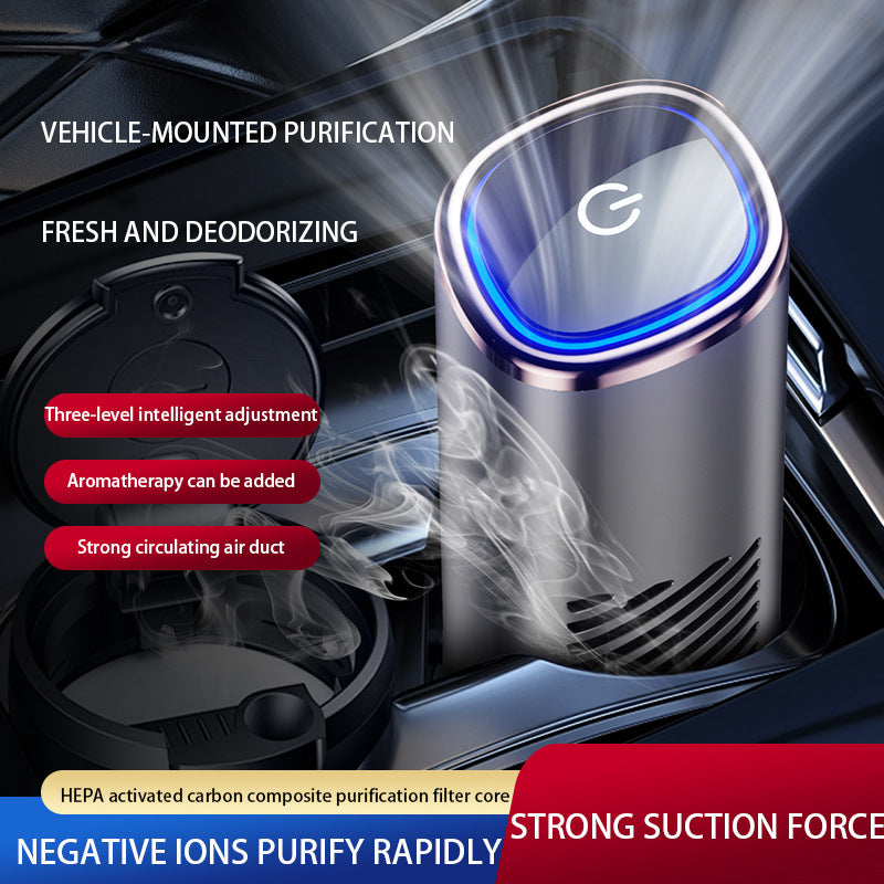 Purifier Car Anion Car Air Purifier Mini-Portable