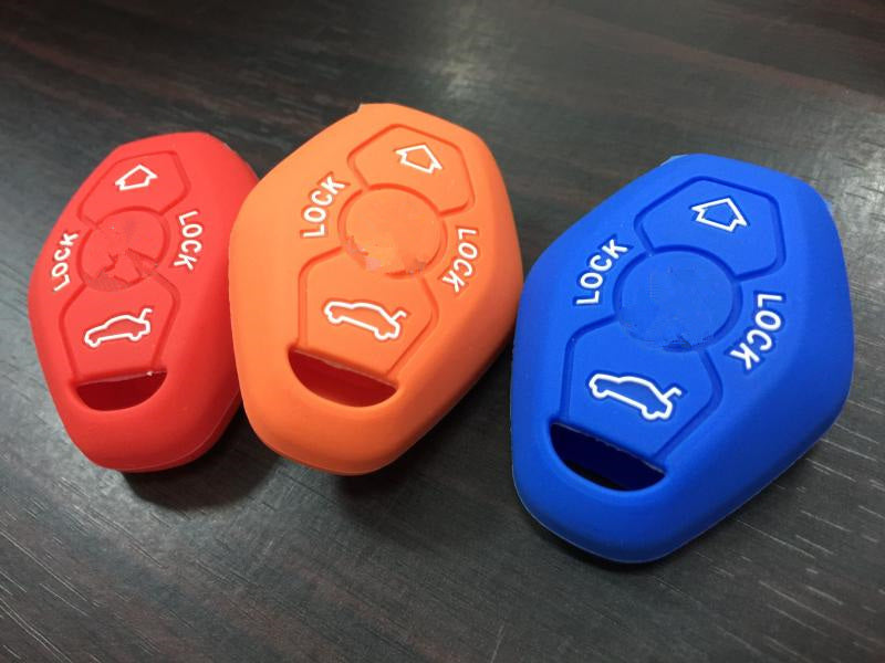 3 Series 5 Series 6 Series 7 Series X3 X5 X6 Z4 Silicone Key Case Car Key Case Remote Control Protection Bag Wholesale