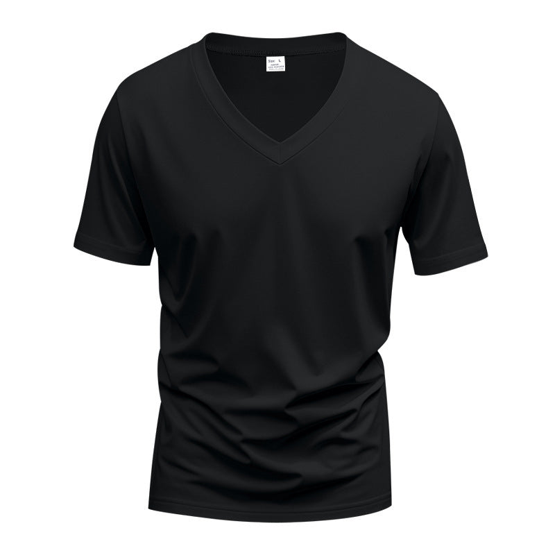 Solid Color Loose American Summer Men&