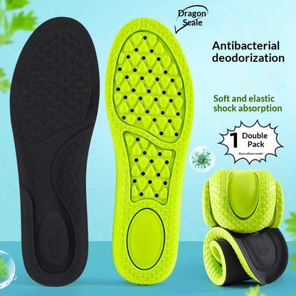 Shock-absorbing Athletic Insoles