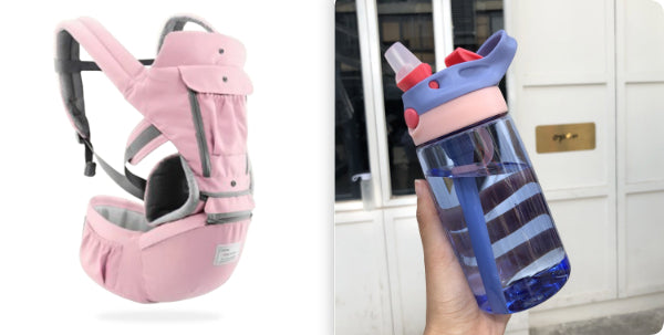 Multi-functional baby waist stool