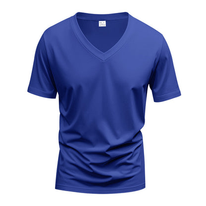 Solid Color Loose American Summer Men&