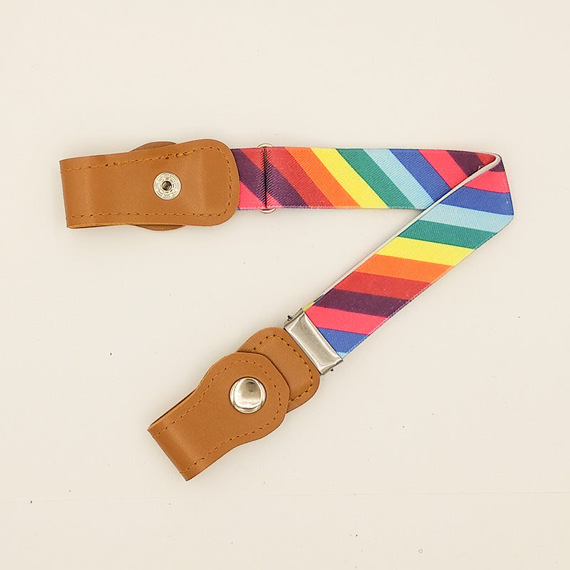 Hot New Children Elastic Belt Pants For Girls Boys Anti Deduction Belt Baby Nursery Essential Kid&