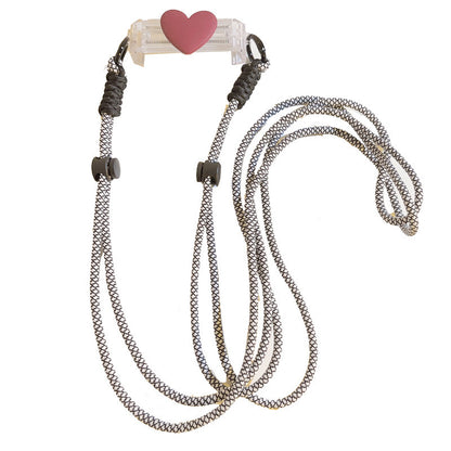 Good-looking Small Love Back Splint Mobile Phone Lanyard Universal