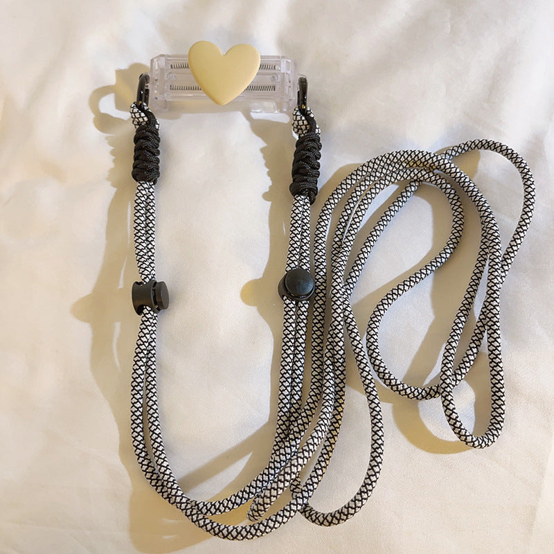Good-looking Small Love Back Splint Mobile Phone Lanyard Universal