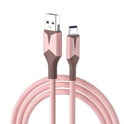Liquid Flexible Glue With Light Mobile Phone Charging Fast Charge Data Cable
