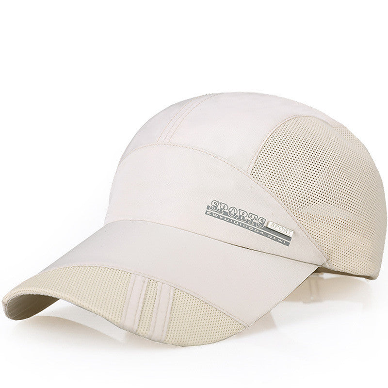 Outdoor Sports Quick Drying Sunscreen Baseball Net Cap
