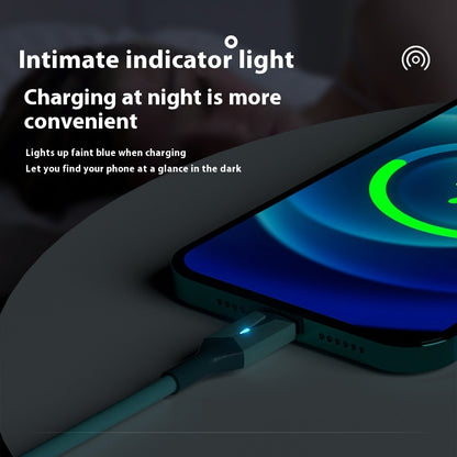 Liquid Flexible Glue With Light Mobile Phone Charging Fast Charge Data Cable