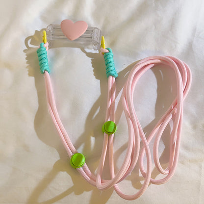 Good-looking Small Love Back Splint Mobile Phone Lanyard Universal