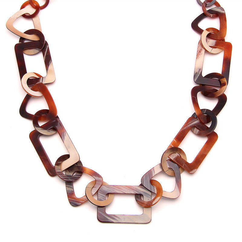 Versatile Pearl Acetate Long Sweater Chain
