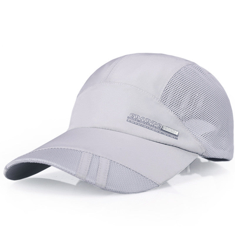 Outdoor Sports Quick Drying Sunscreen Baseball Net Cap