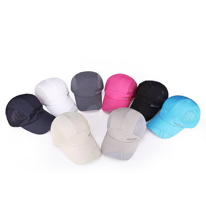 Outdoor Sports Quick Drying Sunscreen Baseball Net Cap