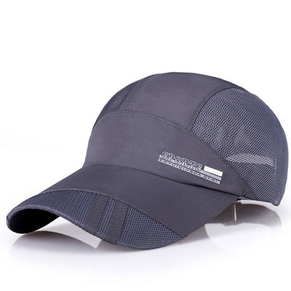 Outdoor Sports Quick Drying Sunscreen Baseball Net Cap