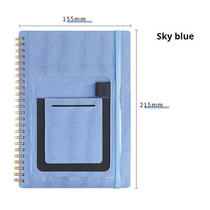 Erasable Coil Book Repeated Writing Draft Notebook Thick Waterproof Forest Rock Stone Paper Notebook Customization