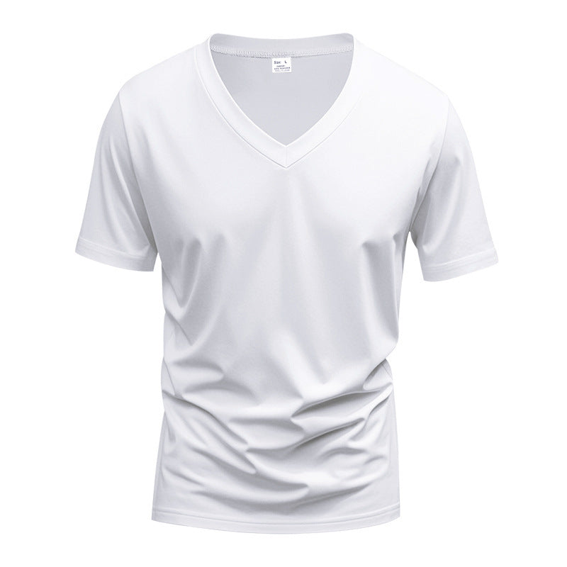 Solid Color Loose American Summer Men&