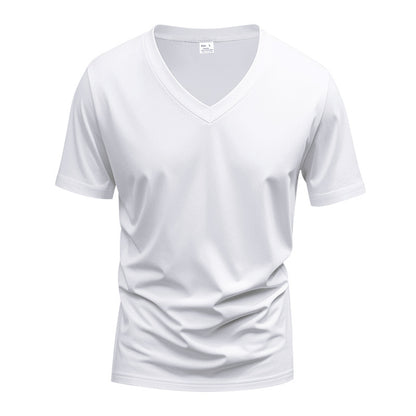 Solid Color Loose American Summer Men&