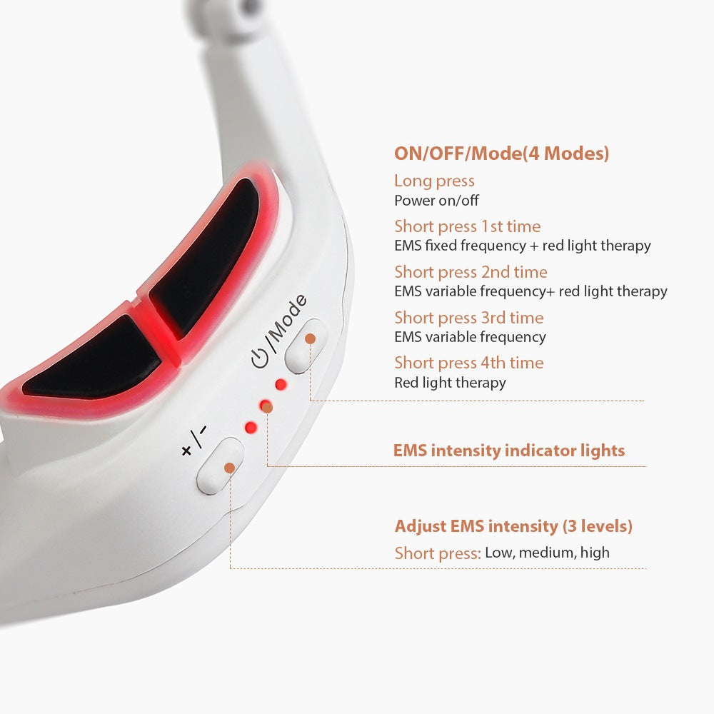 Eye Massager Relieves Eye Fatigue Eyes Massage Glasses Eye Fatigue Relief Massager Under-Eye Glasses Massager