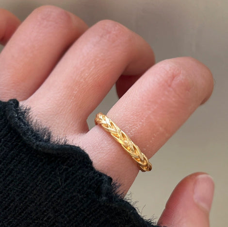 Twist Cord For Braiding Ring Women&