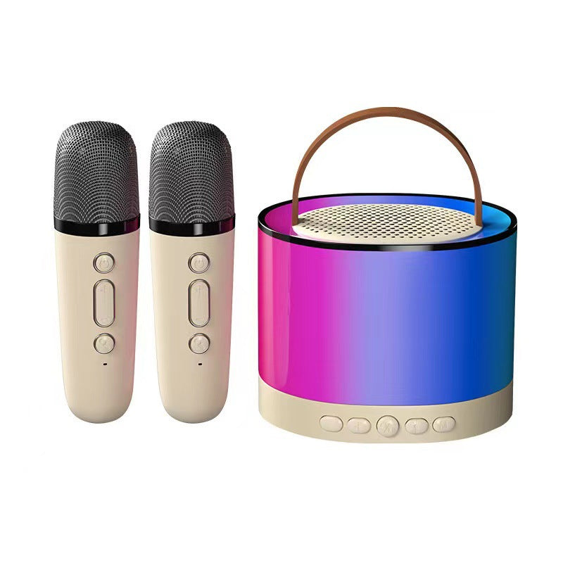 K52 Wireless Microphone Audio Integrated Microphone Karaoke Speaker