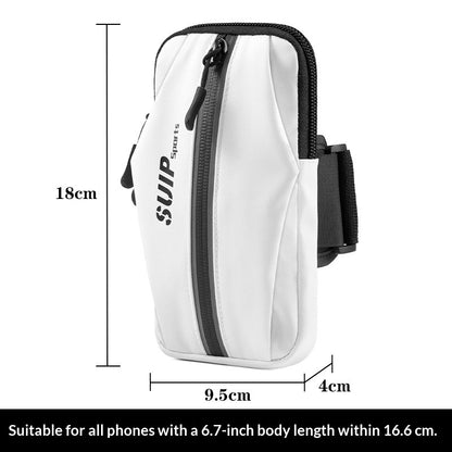 Universal Fitness Gear Arm Sleeves For Outdoor Morning Runs, Wrist Pouch