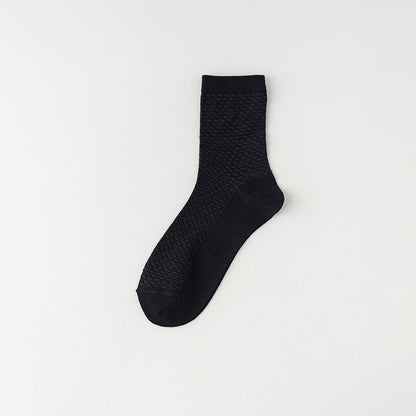 Breathable Sweat-Absorbent Mens Business Stockings