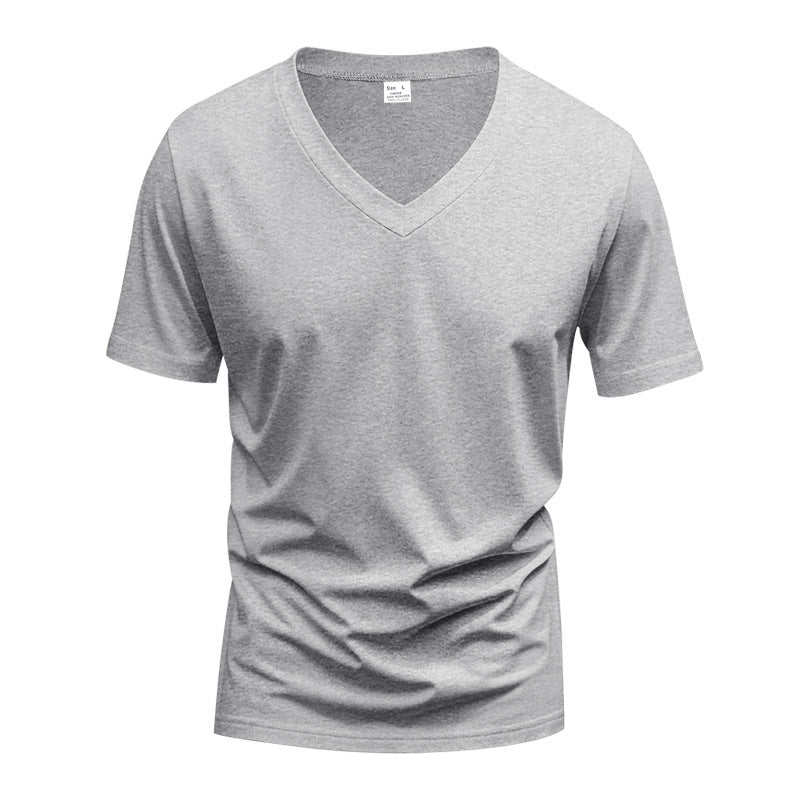 Solid Color Loose American Summer Men&