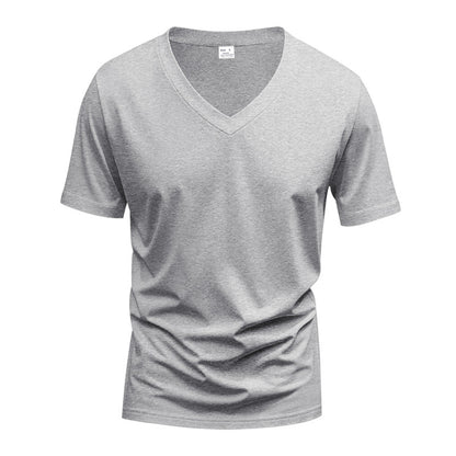 Solid Color Loose American Summer Men&