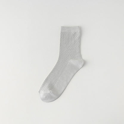 Breathable Sweat-Absorbent Mens Business Stockings