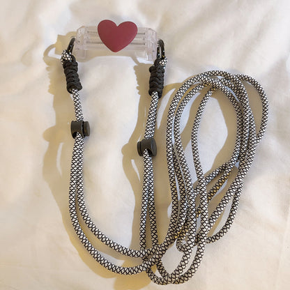 Good-looking Small Love Back Splint Mobile Phone Lanyard Universal